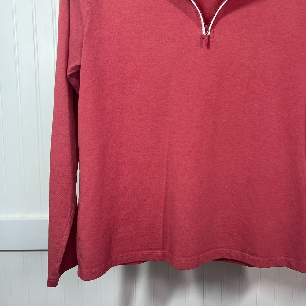 Horny Toad Sweater Gorpcore Long Sleeve Scarlet Logo Pullover Pocket Activewear - Picture 6 of 10